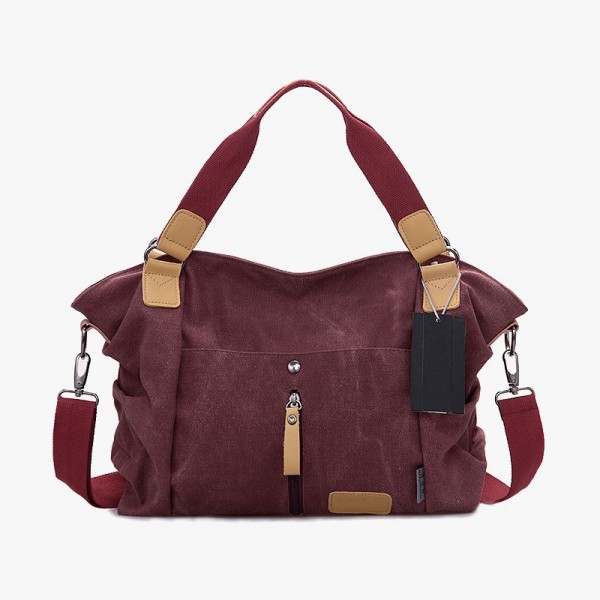 Fashion Woman Canvas Messenger Bag