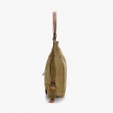 Preppy Vintage Canvas Women Backpack