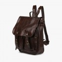 Hot Leather Casual Backpack