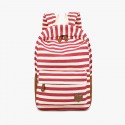 Cute Striped Printing Canvas Backpack