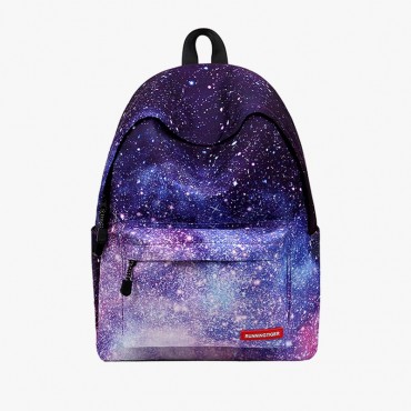 Universe Printing Canvas Backpacks