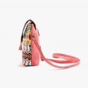 Vintage Print Shoulder Bag Crossbody