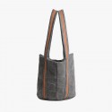 Retro Cylinder Canvas Shoulder Bag