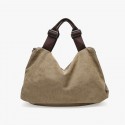 Canvas Tote Crossbody Handbag