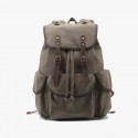 Rucksack Vintage Canvas &#038; Leather Backpack