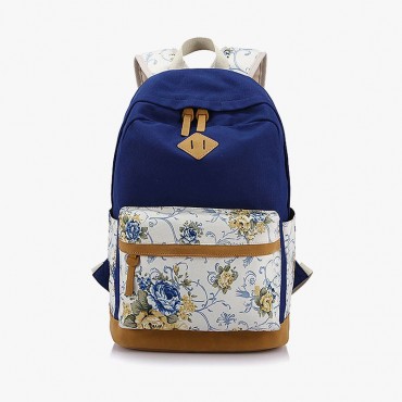 Floral Printing Women Backpack